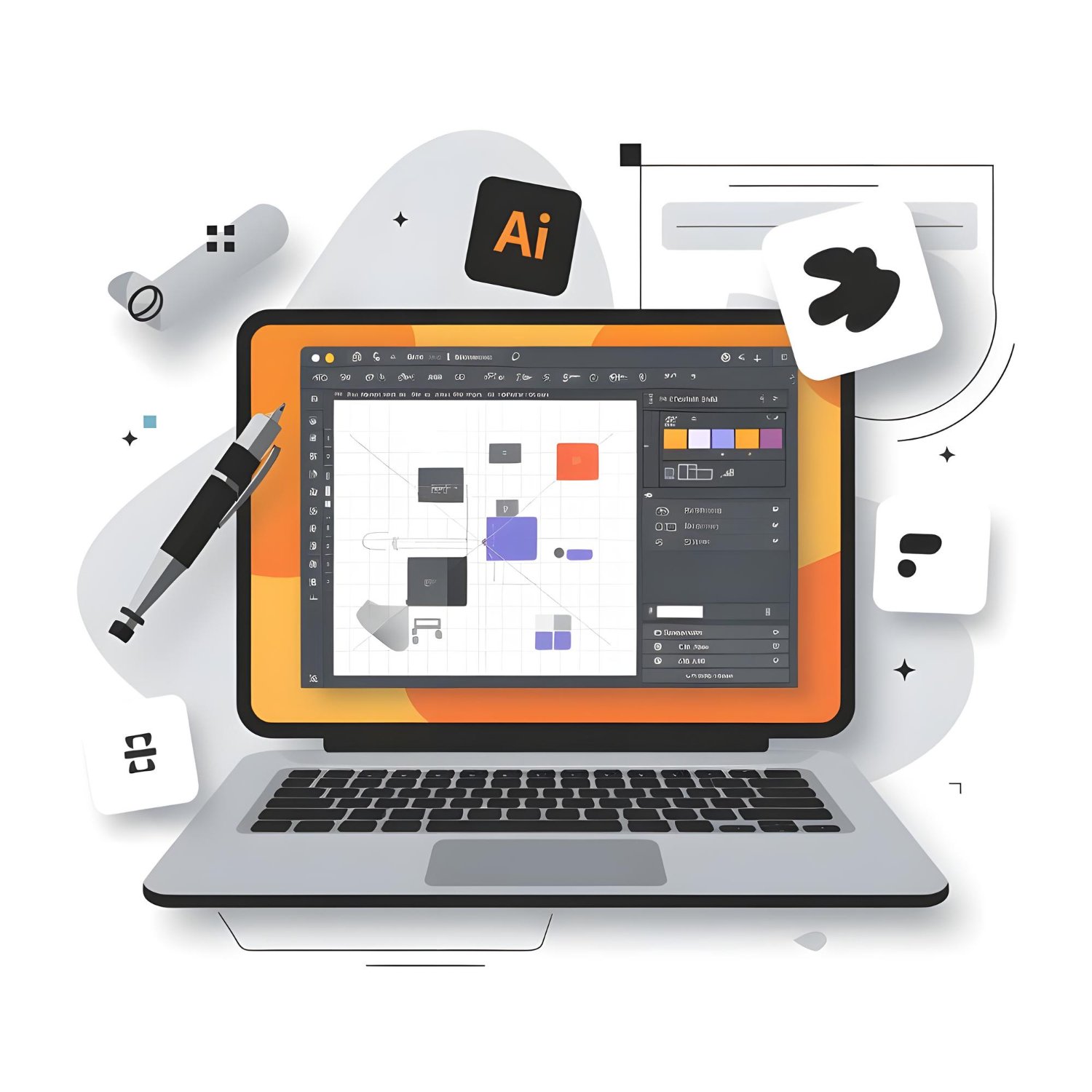 Graphic design showcase